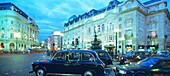 UK, London Piccadilly Circus,  rush hour , Taxi