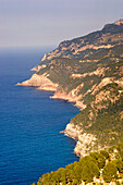 Mallorca, west coast, cliff line