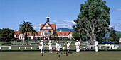 Neuseeland Rotorua Cricketspieler