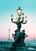 France, Pont Alexandre III, Eiffel Tower