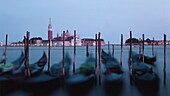 Italy Venice Riva gli Schiavoni , Canale Gran Riva gli Schiavoni Gondola, pier