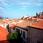 Über den Dächern von Dubrovnik, Kroatien, Dalmatien