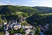 The village of Esch-sur-Sure, Wiltz, Luxembourg
