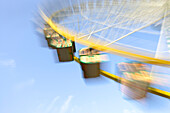 Ferris wheel at autumn fair at Luxembourg, Luxembourg, Europe