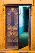 Eine Tür, Luxor, Ägypten