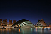 Stadt der Künste und Wissenschaften, spanischer Architekt Santiago Calatrava, L'Hemisferic ein Imax-Kino