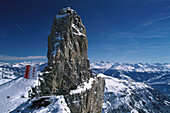 Ski Resort Gstaad, Les Diablerets Glacier, Quille, Switzerland