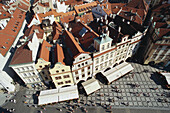 Südansicht des alten Rathauses, Prag, Tschechien