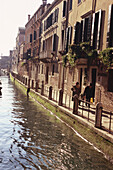 Kanal im Dorsoduro, Venedig, Italien