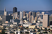 Downtown and San Francisco Financial District, San Francisco, USA