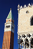 Campanile und Dogenpalast, Venedig, Italien
