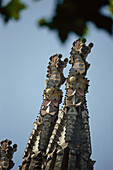 Cathedral Sagrada Familia from Gaudi, Barcelona, Spain