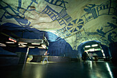 U-Bahnstation T-Centralen, Stockholm, Schweden