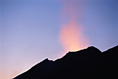 Active volcano Piton Kapur near Pitur de la Fournaise, La Reunion, Indian Ocean