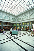 The atrium of Credit Suisse, Zurich, Canton of Zurich, Switzerland
