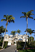 Villa am Gulf Shore boulevard, Naples, Florida, USA