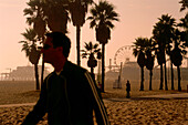 Santa Monica Beach, Santa Monica, L.A., Los Angeles, California, USA