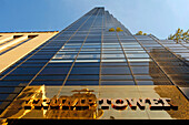 View of Trump Tower, New York City, New York, USA