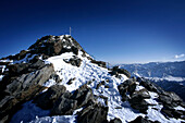 View of Grawand Peak, Schnalstal, South Tyrol, Italy