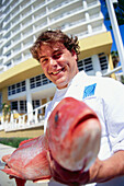 Chefkoch Clay Conley, Restaurant Azul, Hotel Mandarin Oriental Miami, Downtown, Miami, Florida, USA