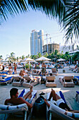 Nikki Beach Club, South Beach, Miami, Florida, USA