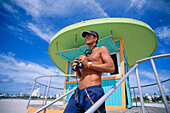 Lifeguard, South Beach, Miami, Florida, USA