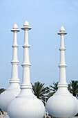 Sculptures at the Corniche, Doha, Qatar