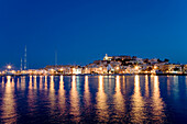 Hafen, Altstadt, Dalt Vila, Eivissa, Ibiza Stadt, Ibiza, Balearen, Spanien