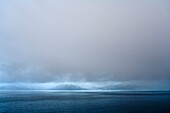 Meer, Wolken, Hurtigrute, Nordnorwegen, Norwegen