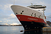 MS Finnmarken, Hafen Bodä, Hurtigrute, Nordnorwegen, Norwegen