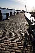 Promenade at Boston Harbor, Boston, Massachusetts, USA