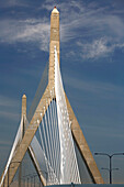 View of Zakim Bridge, Boston, Massachusetts, USA