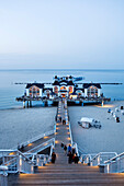 Pier, Sellin, Rugen island, Mecklenburg-Western Pomerania, Germany