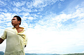 Young man, Phi Phi Islands, Thailand, Asia