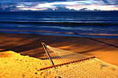 Hammock at the beach of  Khao Lak,Kao Lak, Sunset, Thailand, Asia