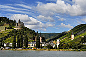 Burg Stahleck, Bacharach, Rhine, Rhineland Palatinate, Germany