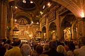 Eglesia de la Merce, Festa de la Merce, city festival, September, Barri Gotic, Ciutat Vella, Barcelona, Spanien