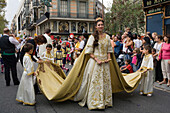 parade, Festa de la Merce, city festival, September, La Rambla, Ciutat Vella, Barcelona, Spanien