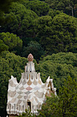 Parc Güell, Antonoio Gaudi, Gracia, Barcelona, Spain