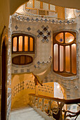 Casa Batllo, Modernisme, Antonio Gaudi, Passeig de Gracia, Eixample, Barcelona, Spain