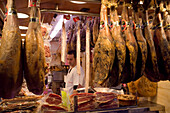 Mercat de la Boqueria, market  hall, La Rambla, Les Rambles, Ciutat Vella, Barcelona, Spanien