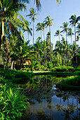 Bungalow im tropischen Garten des Luxus Hotels Rayavadee, Hat Phra Nang, Krabi, Thailand