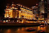 Stadtansicht, Fullerton Hotel, Singapur