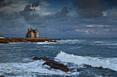 Château Turpeau, Côte Sauvage, Quiberon, Bretagne, Frankreich