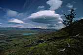 View of Torres del Paine National Park, Patagonia, Chile