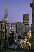 Transamerican Pyramid, Keamy Street, Financial District, San Francisco, California, USA