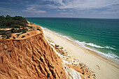 Beach of Falesia and rocky coast, Praia da Falesia, Vilamoura, Algarve, Portugal