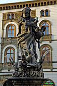 Herculesfountain, Olomouc, Olmütz, Czech Republic