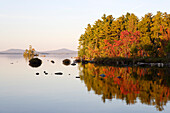 Lake Millinocket in Maine, ,USA