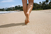 Beach walk, Angsana beach resort, Bintan Island, Indonesia